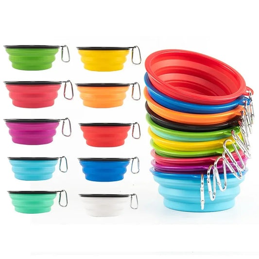 1000ml Large Collapsible Folding Silicone Bowl